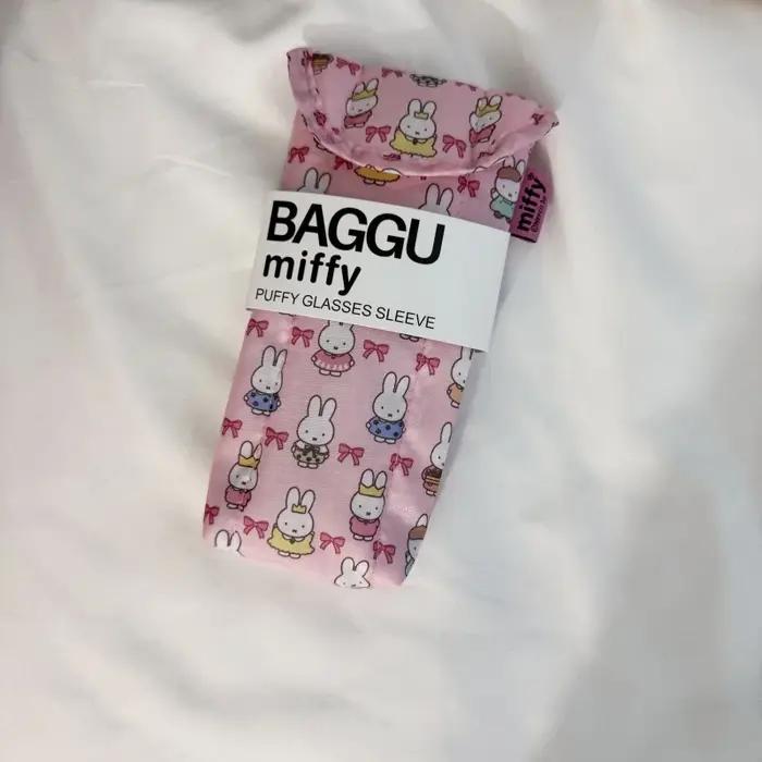 Kawaii Miffy lunettes sac de rangement mignon lapin lunettes de soleil dessin animé lunettes de sole