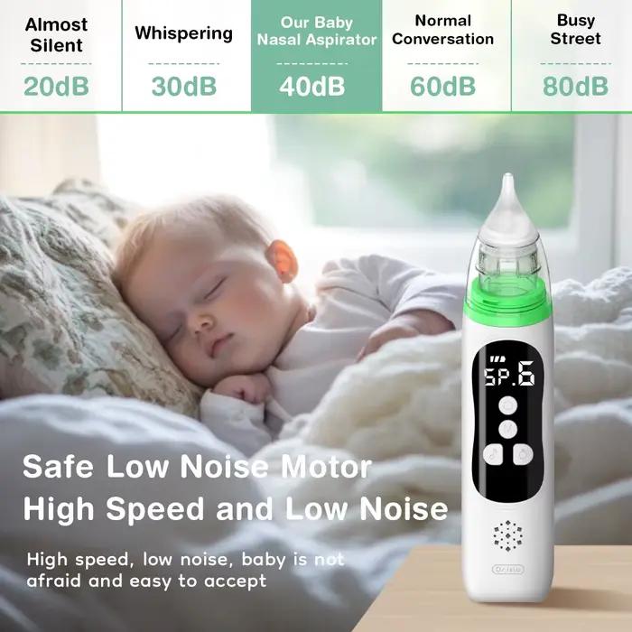 MAMIJOY – absorbeur Nasal électrique silencieux pour bébé, nettoyeur de rhinite, aspirateur Nasal, o