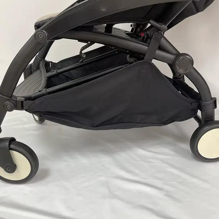Panier de courses pour accessoires de poussette, matériau 1:1, sac de rangement sous le siège pour Y