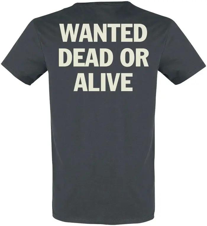 T-shirt en coton imprimé Machine Head The Blackening Skeleton King, style Thrash Metal, streetwear u