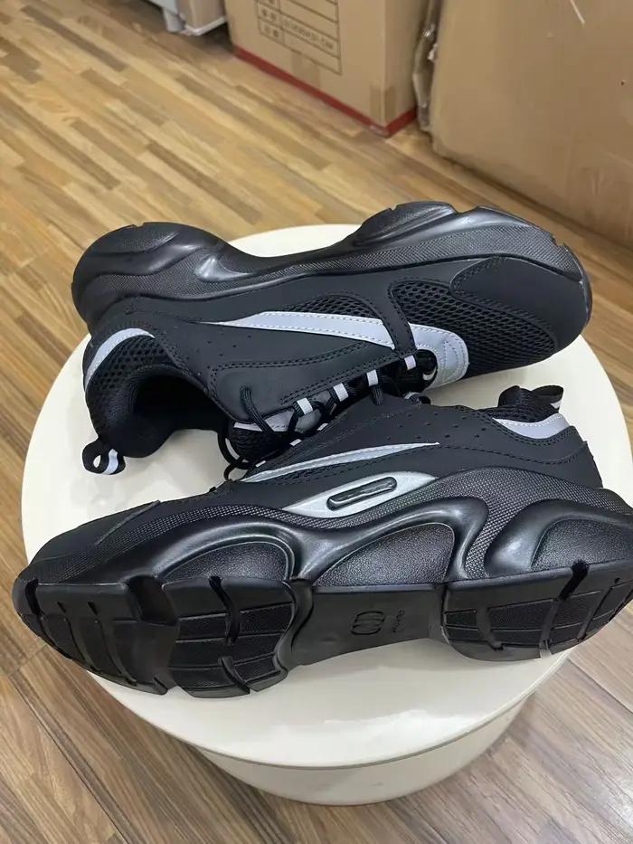 Sneakers unisexes B22 en mesh respirant, absorption des chocs, antidérapantes, légères, coupe basse,