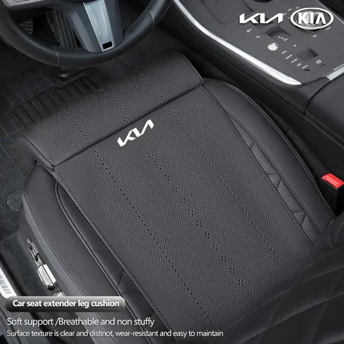 Housse de coussin d'extension de siège de voiture support de jambe pour Kia K9 K5 K8 Sorento Ceed Stinger Niro Soul Cerato EV6 Stonic Proceed Rio confort voyage occasionnels