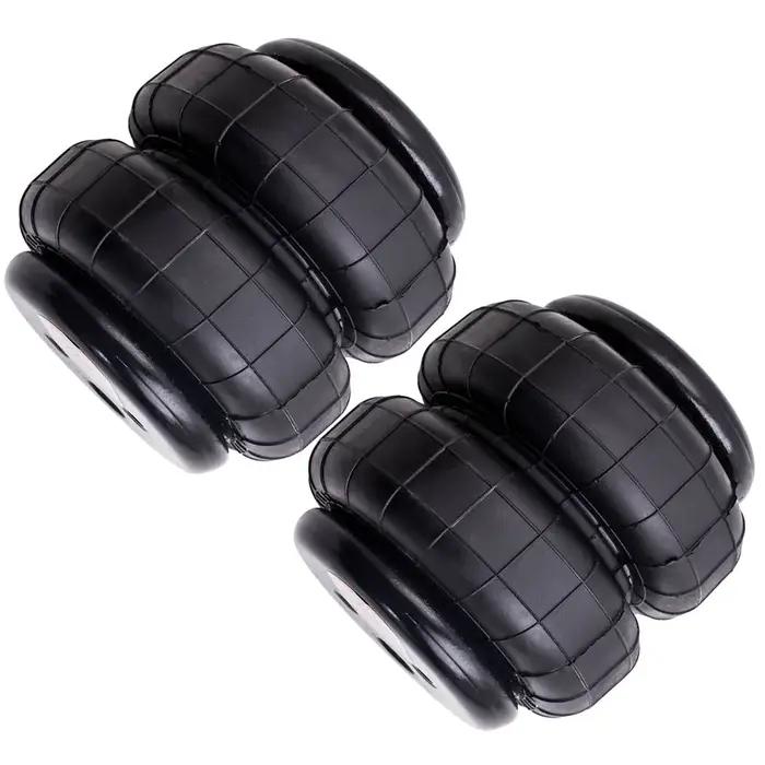 2500 lb simple 1/2 "npt port air ressort sac Suspension choc jambe de force soufflet robuste Standar