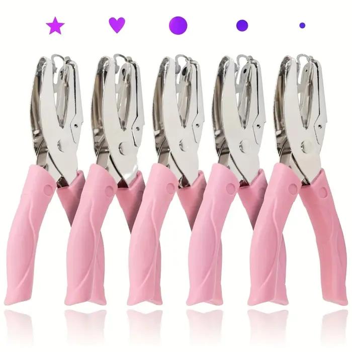 Perforateur à trou unique mignon pour Scrapbooking, papier pour vêtements, étoile, cœur, cercle, bri