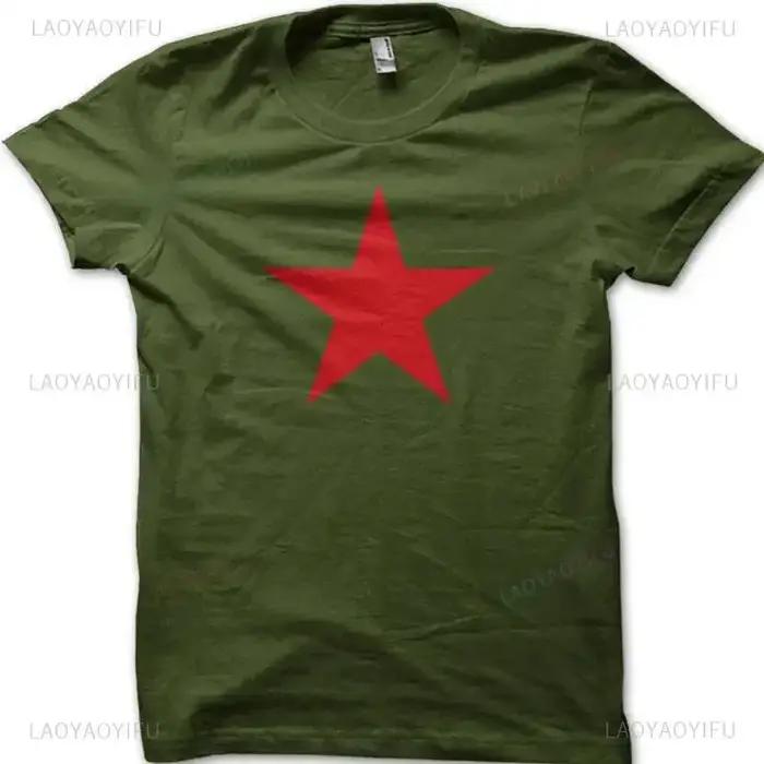 Étoile rouge soviétique Che Guevara révolution CCCP urss rétro graphique t-shirts femme homme Style