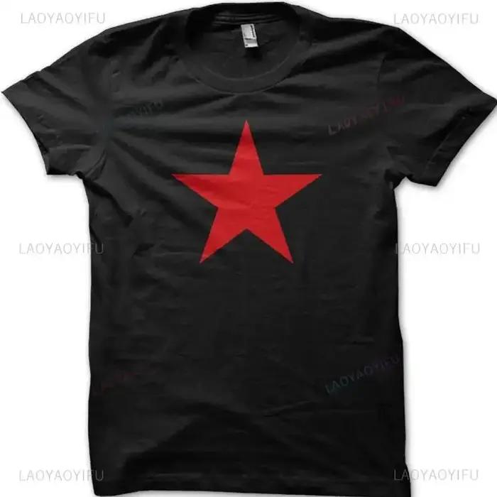 Étoile rouge soviétique Che Guevara révolution CCCP urss rétro graphique t-shirts femme homme Style