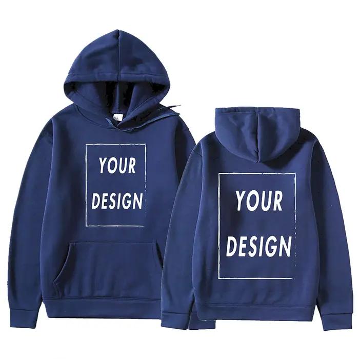 Votre propre Design marque Logo/image personnalisée partout hommes femmes sweat à capuche bricolage