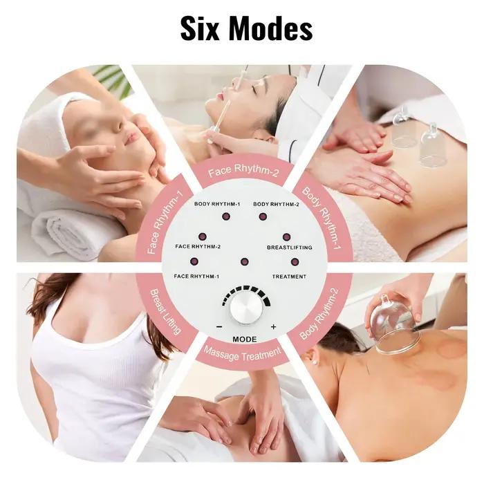 Appareil professionnel de modelage corporel par ventouses d'acupression, machine de thérapie par le