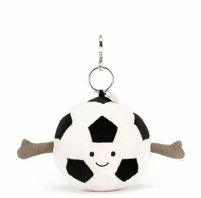 Pendentif Jc avec trois étiquettes complètes et tampon en acier, style croissant aubergine ours de B