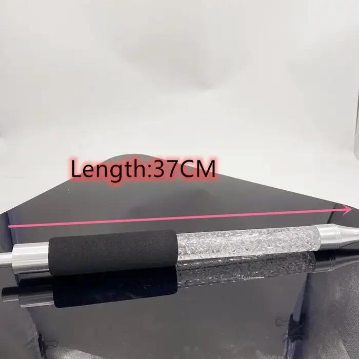 Manche de Gel de glace fraîche pour narguilé de 37CM, embout Shisha à congélation rapide avec éponge