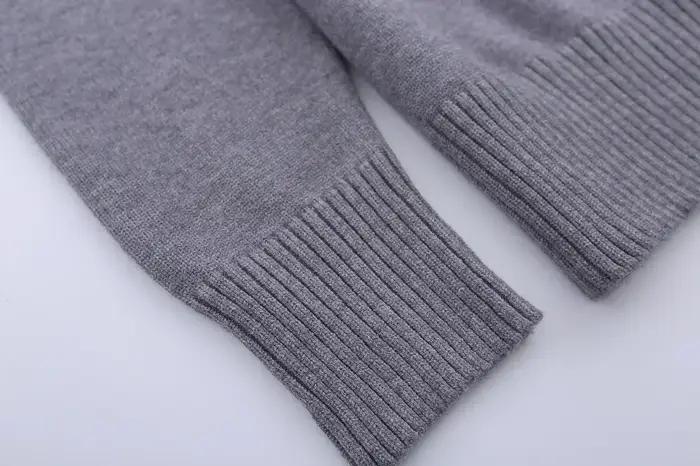Vêtements de mode pour femmes et hommes Automne/Hiver 2025 – Pull brodé en forme de cœur avec lettre