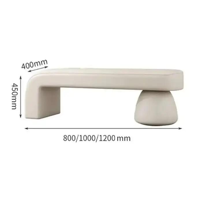 Tabouret Proxy pour chaussures, meubles de maison nordiques, chambre à coucher, bout de lit, piste,