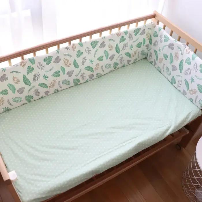 Pare-chocs de lit de bébé dans le berceau, Protection de lit épaisse et douce, protecteur de berceau