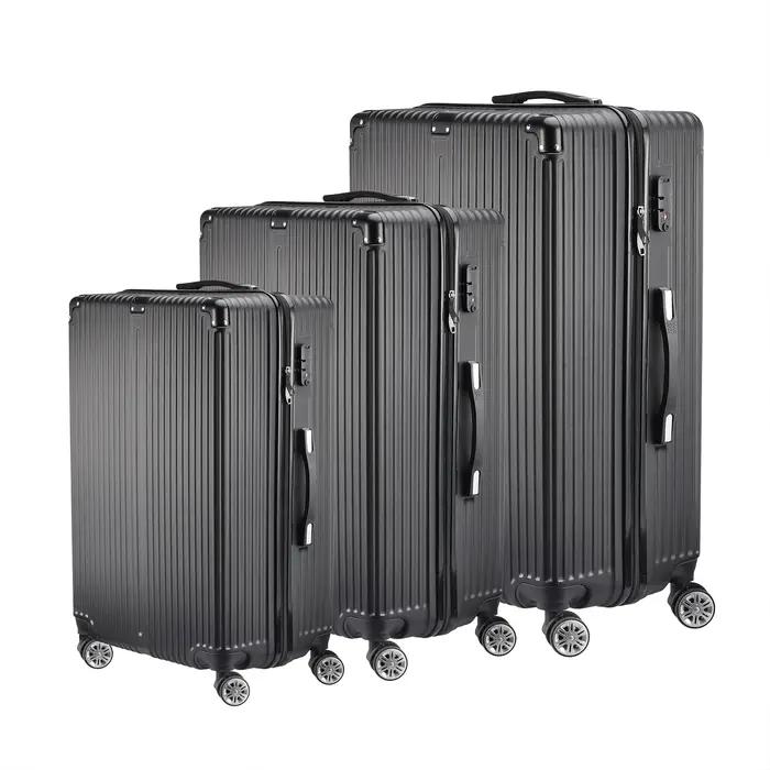 Ensemble de valises de voyage Fangange 3 pièces, valises de voyage pour la famille, chariots à roule