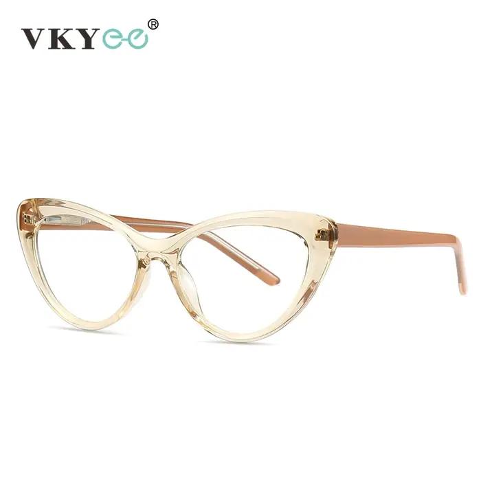 VICKY mode oeil de chat femmes lecture lunettes montures pour lumière bleue bloquant Prescription op