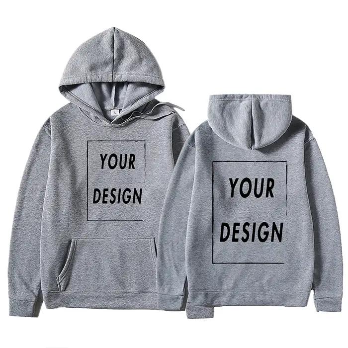 Votre propre Design marque Logo/image personnalisée partout hommes femmes sweat à capuche bricolage