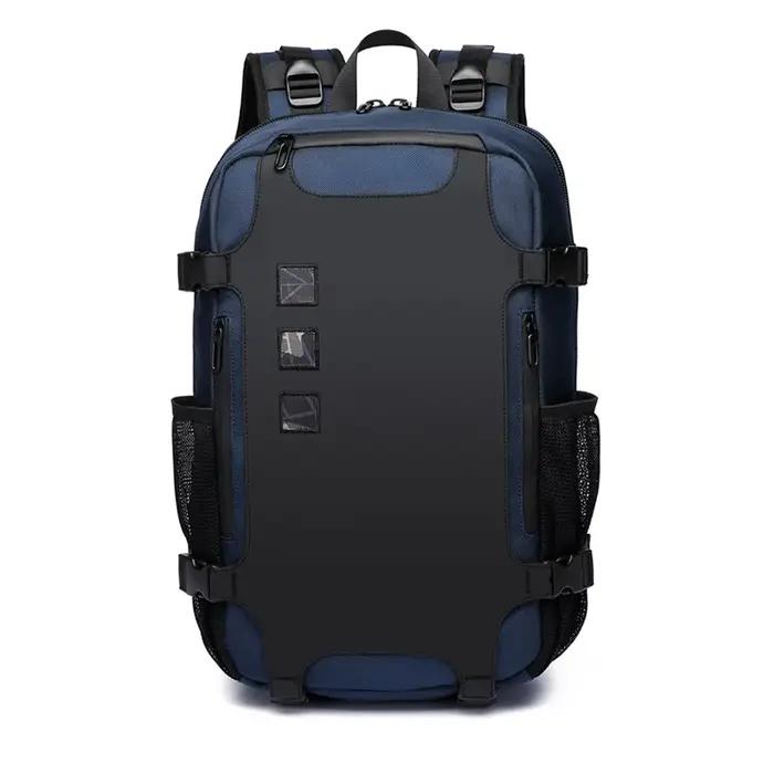 OZUKO hommes sac à dos grande capacité 16 pouces sacs à dos d'ordinateur portable USB charge adolescent cartable mâle sa