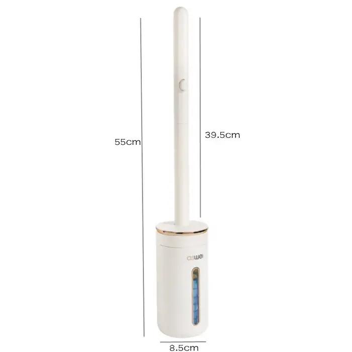 Brosse de toilette jetable, nettoyeur de toilettes mural, outil de nettoyage de tête de remplacement