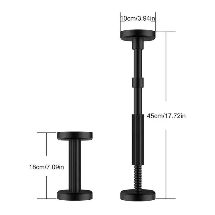 Support de meuble télescopique réglable, pieds de table et de lit, anti-basculement pour éviter les