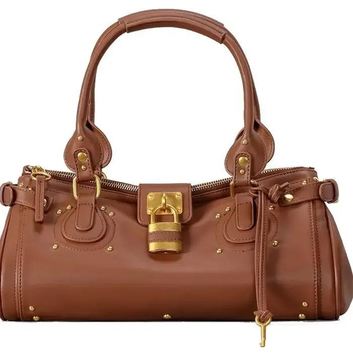 Sac à langer élégant de créateur pour femme, sac fourre-tout de luxe grande capacité, sac à bandouli