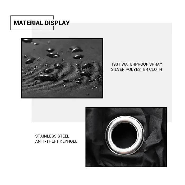 Nouvelle housse de Moto Funda Moto housse de pluie imperméable à l'eau anti-poussière UV housse de p