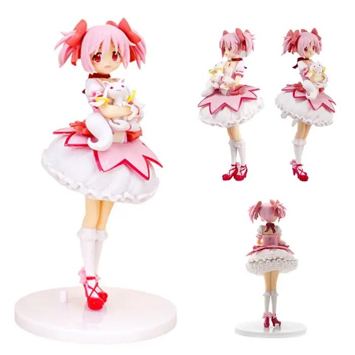 18CM Puella Magi Madoka Magica Aniem Figure Kaname Madoka fille magique PVC Anime figurines modèle A