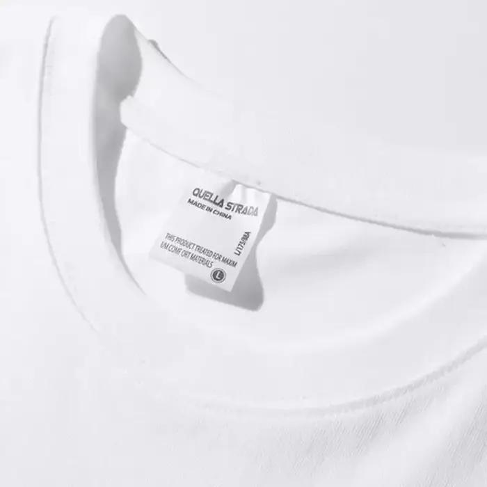 T-shirt pour hommes 600g T-shirt à manches courtes en coton robuste pour hommes mode coton épaissi à