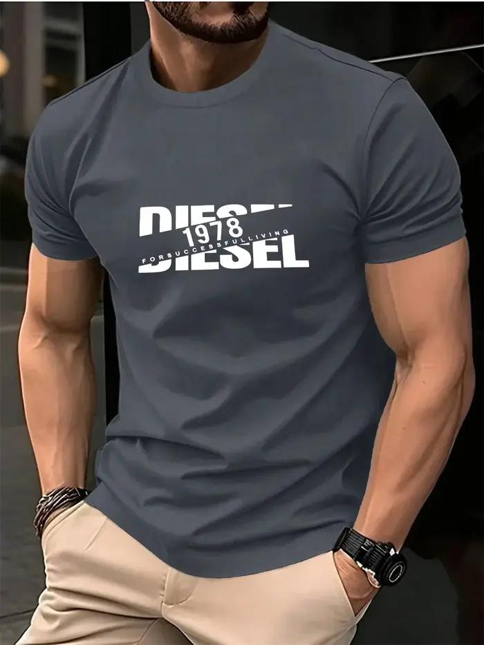 Nouveau t-shirt tendance pour homme, t-shirt noir, t-shirt d'été confortable, t-shirt à manches cour
