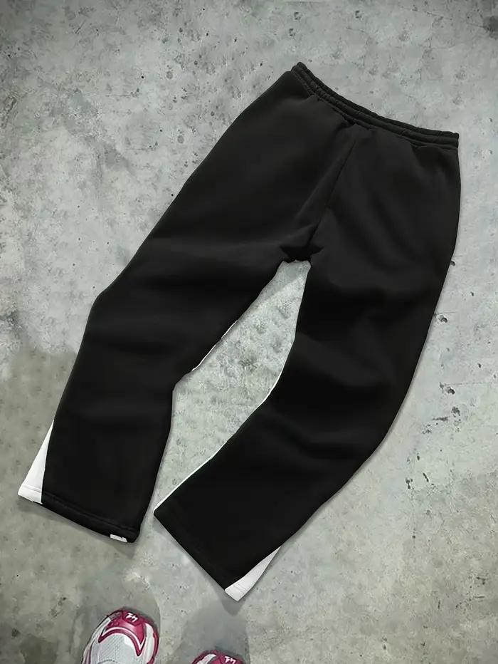 Pantalon de survêtement décontracté pour hommes, Style de rue, tendance, imprimé croisé, à la mode,