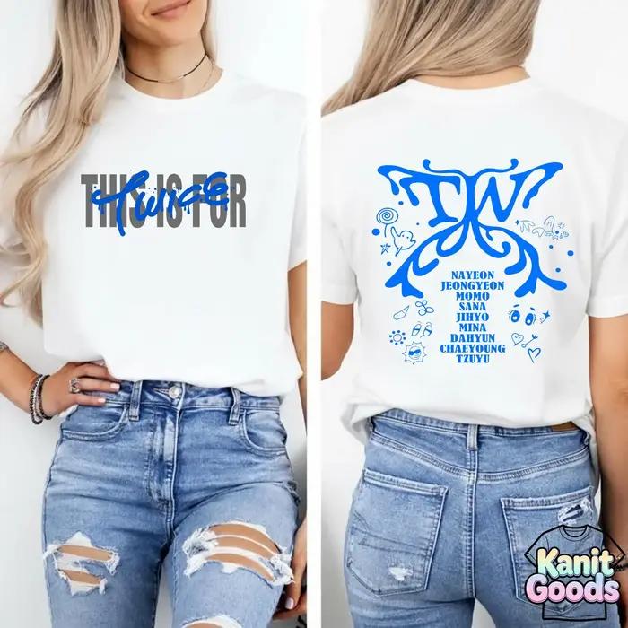 T-shirt de la tournée mondiale aux États-Unis 2026 TEN The Story Goes on, T-shirt pour membres, Merc