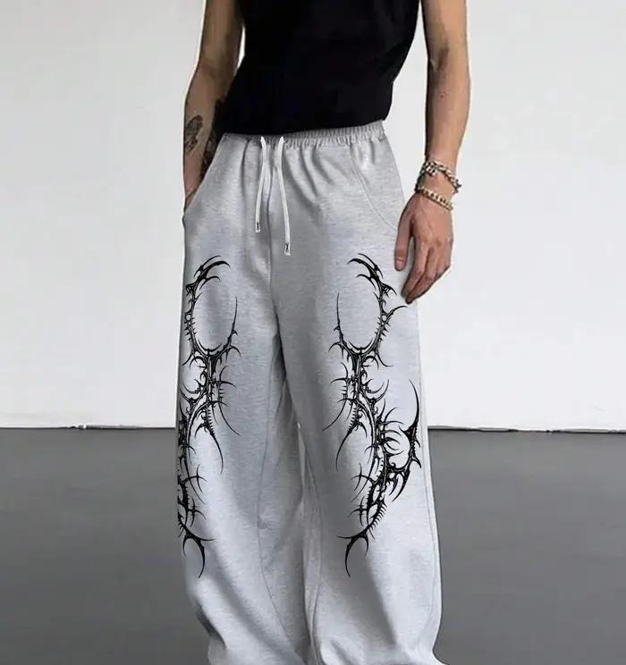 Nouveautés Mode Été 2026 : Pantalons Sport et Décontractés Imprimés 3D Style Gothique Rétro Hip-hop,