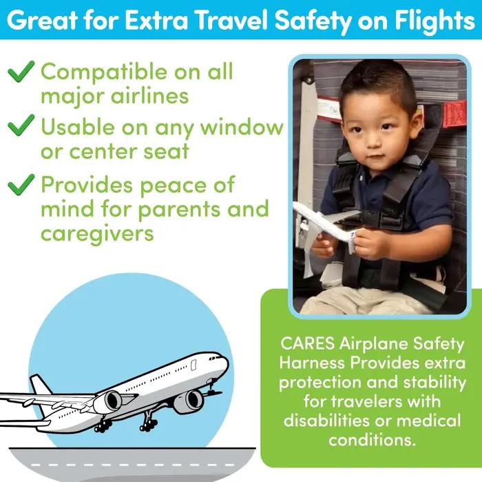 Harnais de voyage pour enfant en avion - Système de retenue de sécurité - Le seul dispositif de sécu