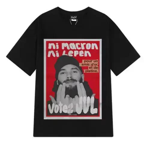 T-shirts graphiques JUL du rappeur français, en coton de haute qualité, pour hommes et femmes, T-shi