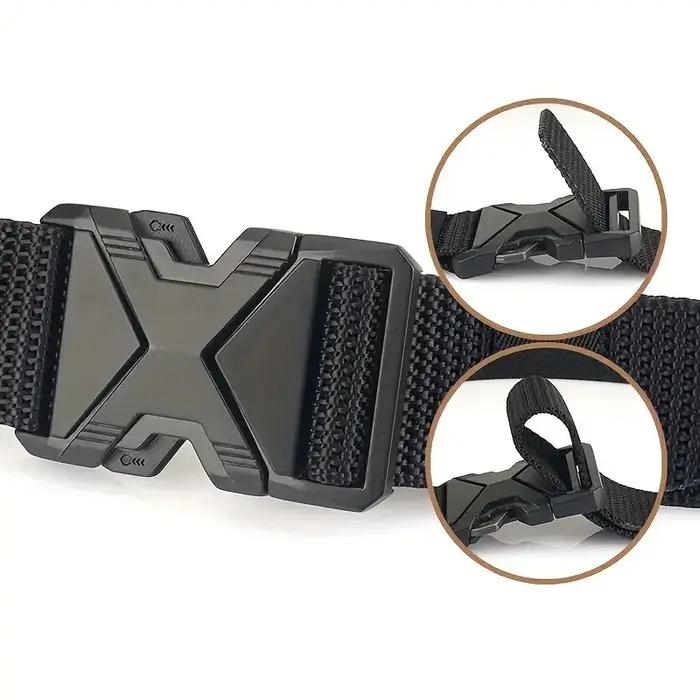 Ceinture de l'armée pour hommes, 2 pièces, chasse en plein air, tactique, alpinisme en plein air, mu