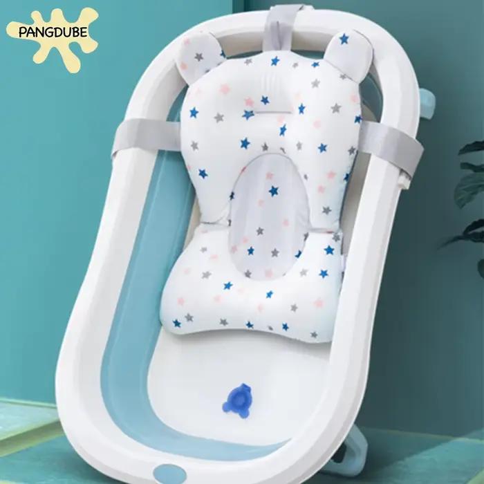 Coussin de bain réglable pour bébé, siège de soutien flottant pour la douche, sécurité et confort pour nouveau-né occasions spéciales