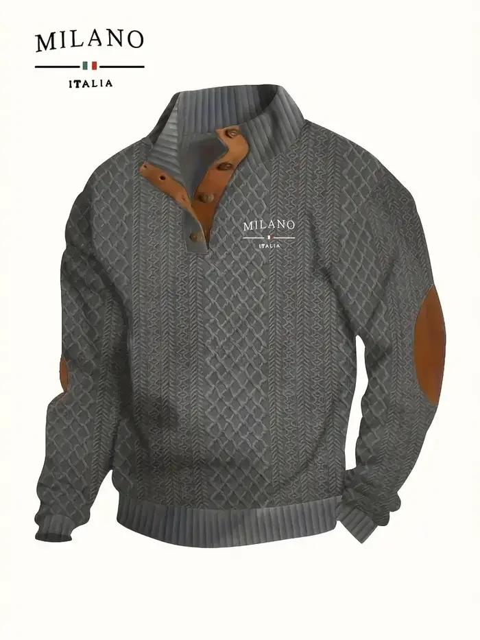 Le nouveau sweat à capuche à col montant tendance 2025 est à la mode et populaire, confortable pour