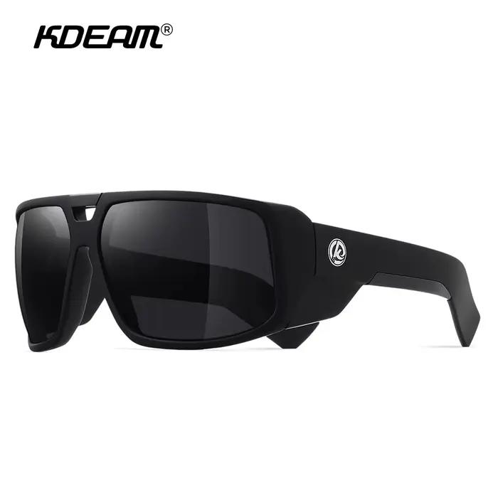 KDEAM Muscle Car Styling et performances sérieuses lunettes de soleil polarisées pour hommes lunette