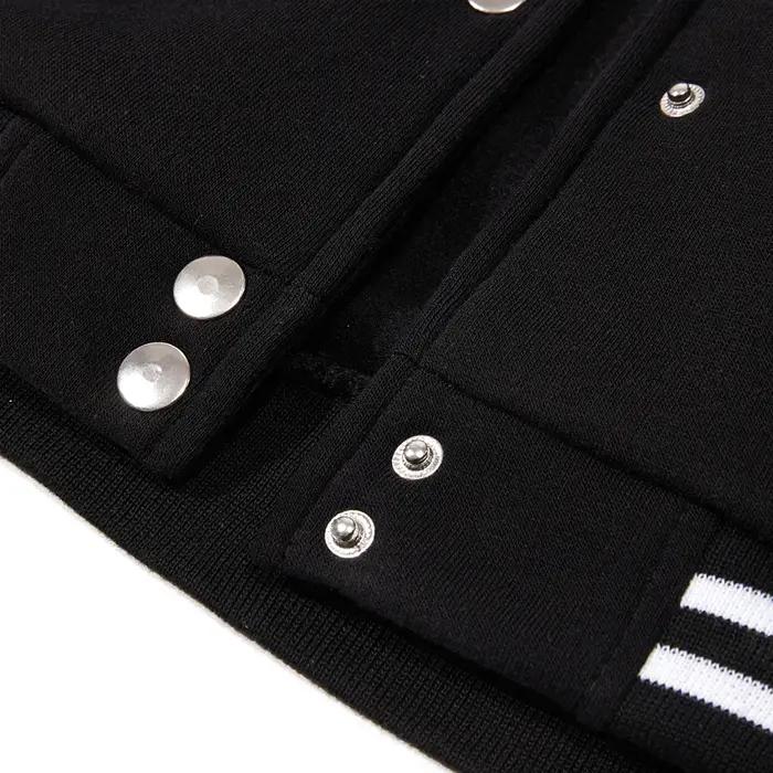 Veste ample surdimensionnée de couleur unie, noir, gris, blanc, vêtements pour hommes et femmes, uni