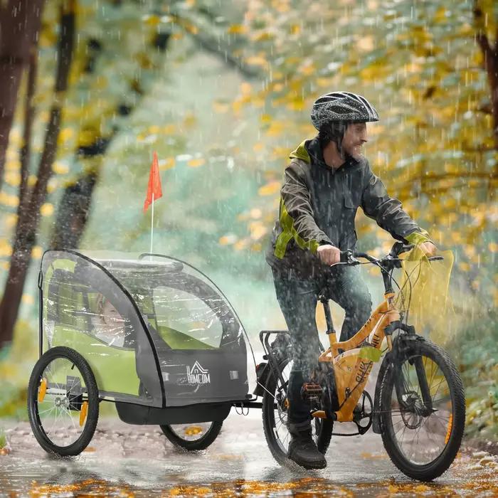 HOMCOM housse de pluie pour enfants pendentif housse de pluie transparente