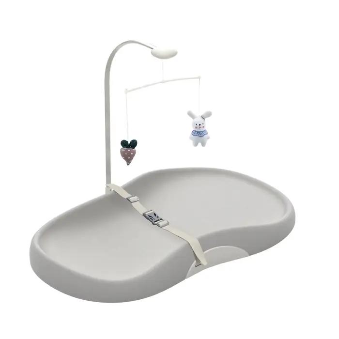Matelas à langer profilé de style pépinière – Conception nettoyante et antidérapante pour les tables
