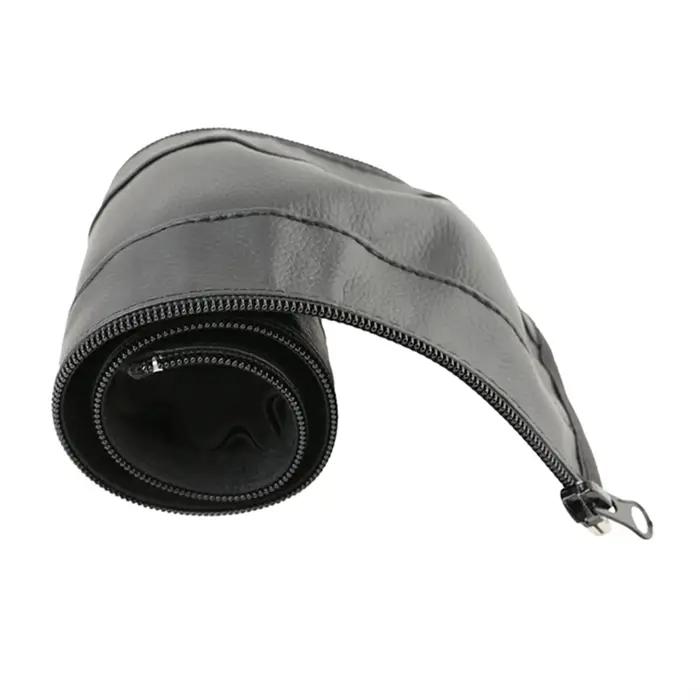 Housse de protection pour poignée de poussette en cuir, étui de protection pour accoudoir de chariot