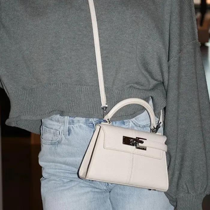 Sac à main multifonctionnel de luxe pour femme en cuir véritable JW PEI 2026, haute qualité et polyv