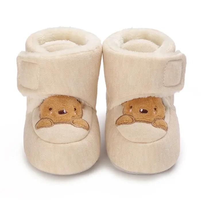 Mode bébé filles garçons mignon doux dessin animé coton enfant en bas âge chaussures premier marcheu