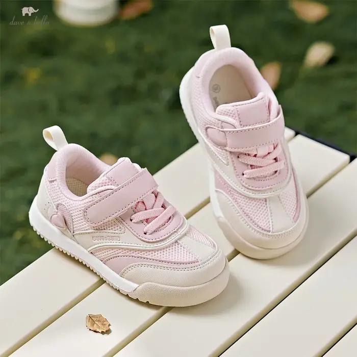Dave Bella chaussures de planche pour enfants respirant automne chaussures antibactériennes pour fil