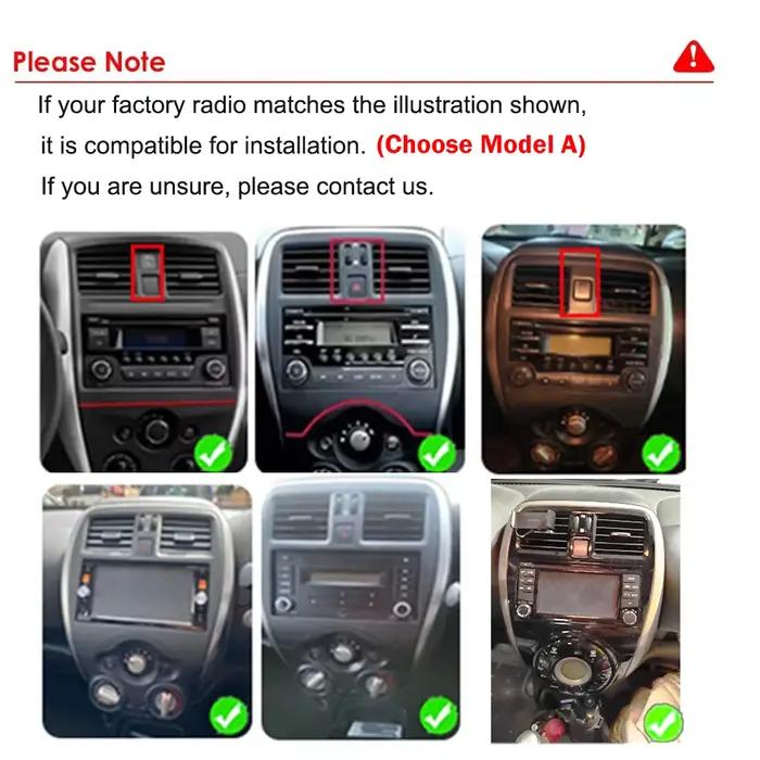 Autoradio Android 16 9 pouces pour NISSAN Micra K13 March K13 2013-2017 Carplay Écran Auto Sans 2din