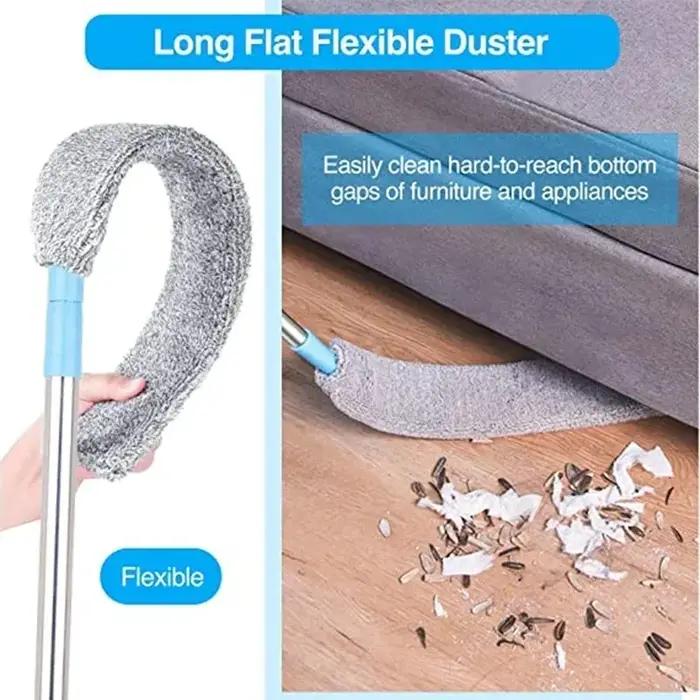 Vadrouille à Long manche, plumeau télescopique, nettoyeur de poussière, brosse de canapé de chevet p