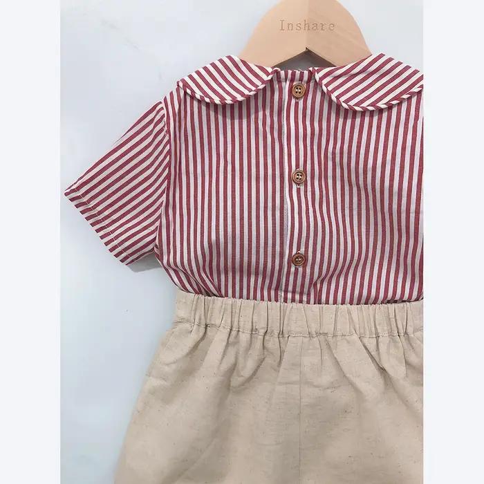Ensemble de vêtements Boutique pour enfants de 0 à 6 ans, 2 pièces, costume espagnol à manches court