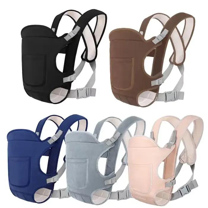 Porte-bébé multifonctionnel avant arrière bandoulière ajustable pour sorties toute l'année occasions spéciales famille
