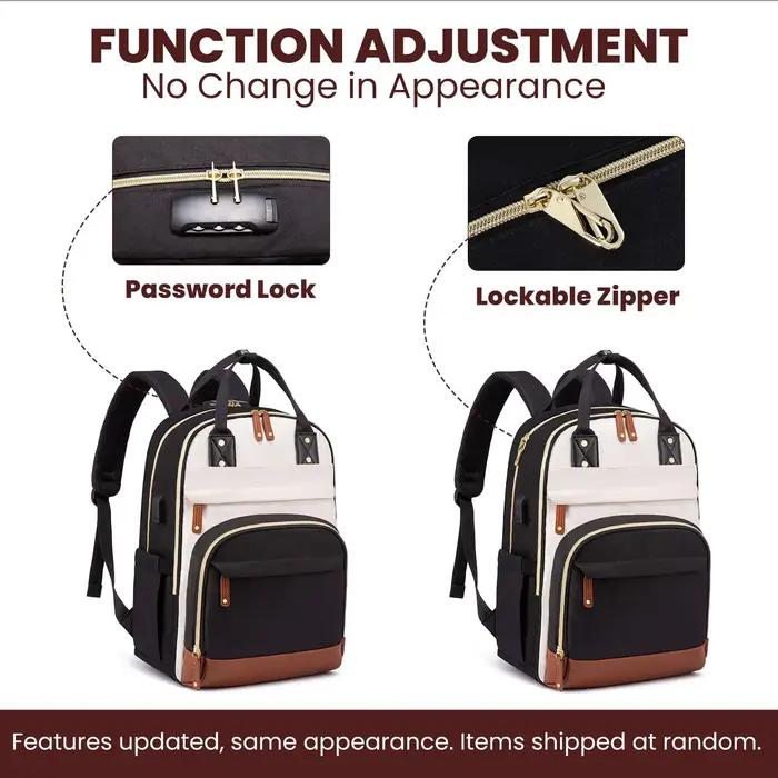 Sac à dos de grande capacité pour femme, sac de voyage tendance, sac à main en tissu Oxford, style d