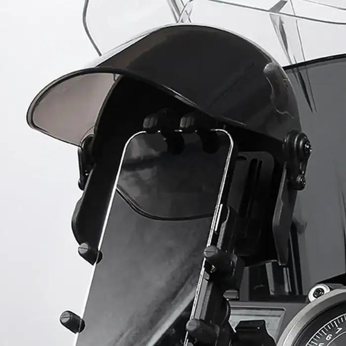 Support de téléphone portable pour moto, pare-soleil, casques de montage, petits casques de téléphon